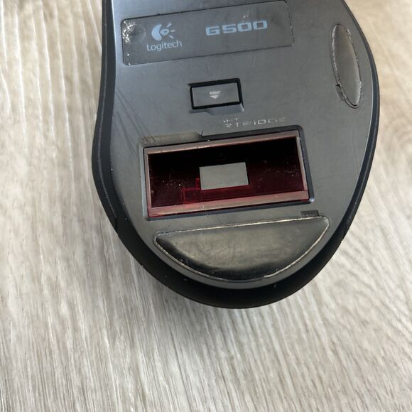 Logitech G500 Gaming Mouse Wired USB Laser w/ Weight Cartridge Tested READ - Picture 6 of 9